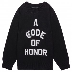 Honor The Gift Men Code Of Honor Sweater (black)