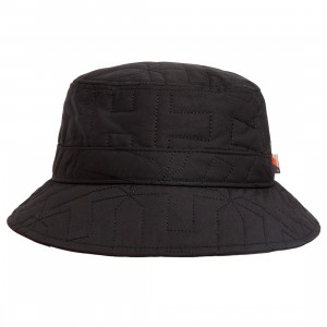 Honor The Gift H Quilted Bucket Hat (black)