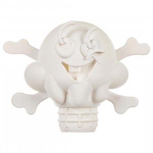 Ice Cream Cones and Bones Figurine (white)