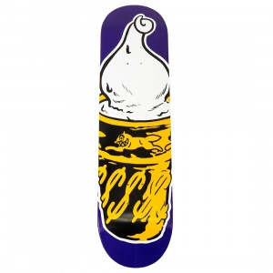 Ice Cream Swirl Skateboard (purple / prism violet)