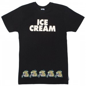 Ice Cream Men Cream Tee (black)