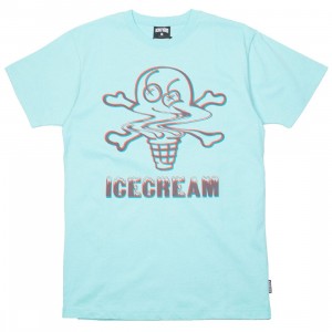 Ice Cream Men Swirl Tee (blue / aruba)