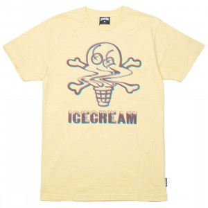 Ice Cream Men Swirl Tee (yellow)