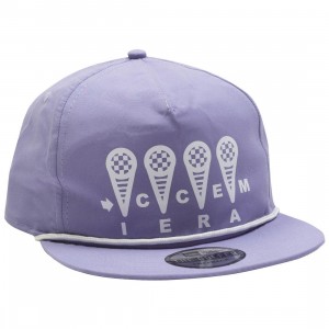 Ice Cream Ice Cream Cap (purple / lavender)