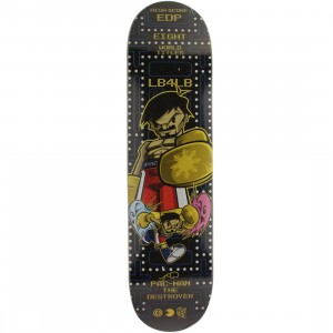 Pacman Limited Edition The Destroyer Skateboard Deck (black / multi)