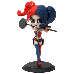 Banpresto Q Posket DC Comics Harley Quinn Figure - Ver B (red / blue)
