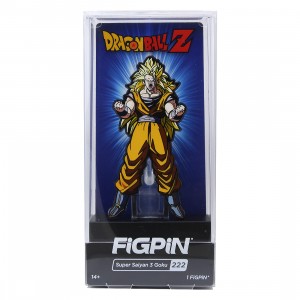 FiGPiN Dragon Ball Z Super Saiyan 3 Goku #222 (yellow)