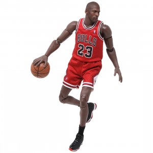 NBA x Enterbay Michael Jordan 1/9 Scale 9 Inch Figure (red)