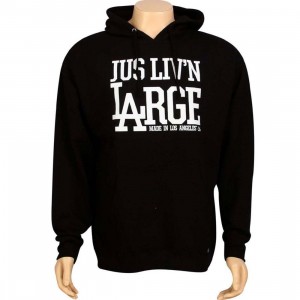 JSLV Livin Large Pullover Hoody (black)