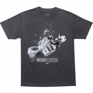 JSLV Happiness Tee (charcoal heather)