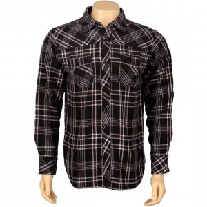 JSLV Goodtimes Flannel Long Sleeve Shirt (black)