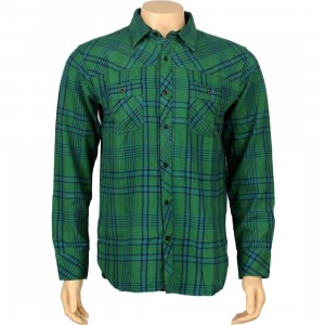 JSLV Goodtimes Flannel Long Sleeve Shirts (pine)