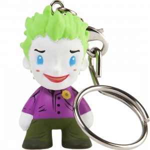 Kidrobot x DC Universe Joker 1.5 inches Keychain (purple)