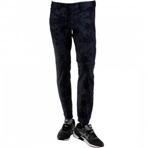 Kennedy Denim Co The Weekend Jogger Pants (blue / blue floral)