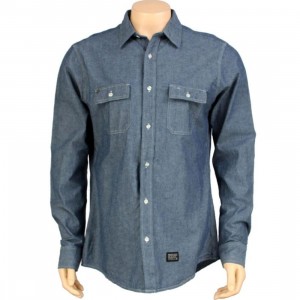 KR3W Camden Long Sleeve Shirt (blue)