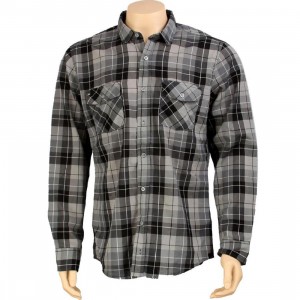 KR3W Lowell Long Sleeve Shirt (grey)