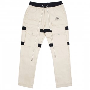Lifted Anchors Men Turner Velcro Cargo Pants (khaki)