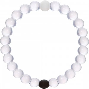 Lokai Bracelet (white / black / clear)