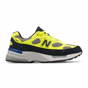 New Balance Men 992 M992AF - Made In USA (yellow / navy)