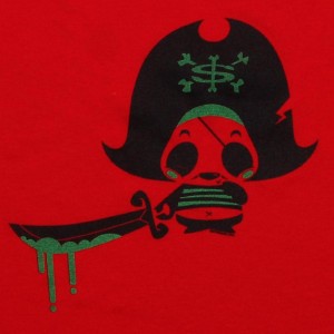 Martin Hsu Chinese Piracy Tee (red)