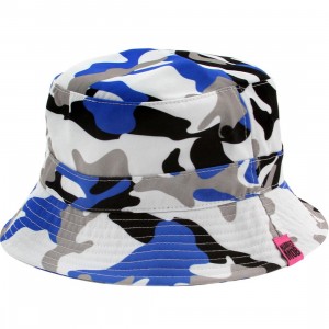 Married To The Mob Worst Enemy Bucket Hat (white / blue / multi)