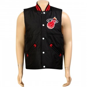 Mitchell And Ness Miami Heat Tailgate Vest (black)