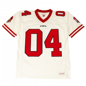 Mitchell And Ness x 50th AOHH TDE Football Jersey (white / red)