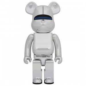 Medicom Bearbrick Sorayama Sexy Robot Light Ver. 1000% Figure (silver)