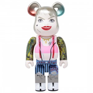 Medicom Birds Of Prey Harley Quinn 400% Bearbrick Figure (white)