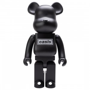 Medicom Oasis Merchandising Black Rubber 1000% Bearbrick Figure (black)
