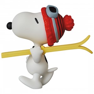 Medicom UDF Peanuts Series 12 Skier Snoopy Figure (white)