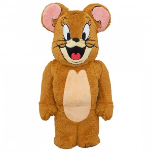 Medicom Tom and Jerry - Jerry Costume 400% Bearbrick Figure (brown)