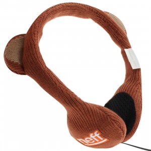 Neff Bear Animal Headphone (brown)