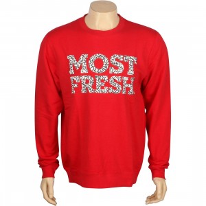 Neff Most Fresh Crewneck (red)