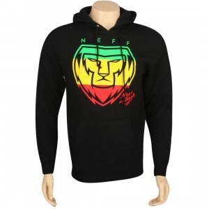Neff King Lion Pullover Hoody (black)
