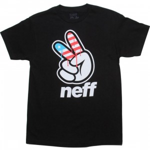Neff Drippy Peace Tee (black)
