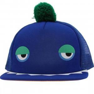 Neff Monster Snapback Cap (blue)