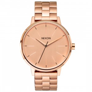 Nixon Kensington Watch (pink / all rose gold)