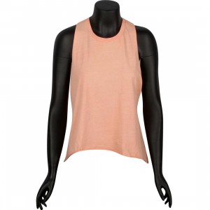 Obey Women Rider Tank Tee (pink / dusty coral)