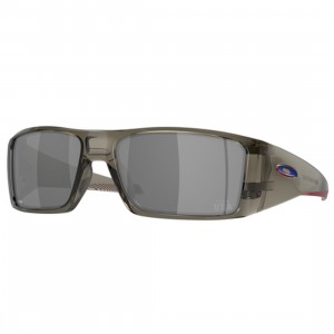Oakley Heliostat Team USA Grey Smoke Sunglasses (prizm black)