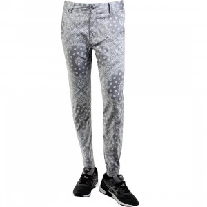 Publish Banwell Paisley Bandana Pattern Jogger Pants (gray)