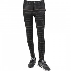 Publish Aaron Premium Wool Gradient Stripe Jogger Pants (black)