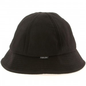 Publish Tucker Wool Bucket Hat (black)