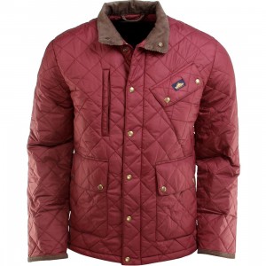Penfield Colwood Quilted Trail Jacket (burgundy)