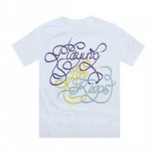 Playing For Keeps Laces Tee (white)