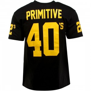 Primitive 40s And 22s Tee (black / gold)