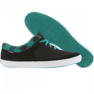 Pointer Womens Tamzig (black / turquoise hrnb check)