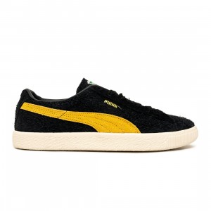 Puma Men Suede Vtg Hairy Suede (black / puma black / mustard seed / frosted ivory)