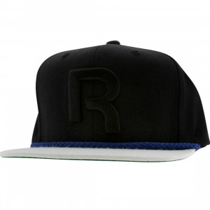 Reebok Brim String Snapback Cap (black / dark royal)