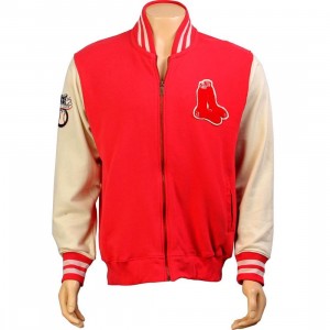 Red Jacket Boston Red Sox Homeroom Jacket (cardinal / cream)